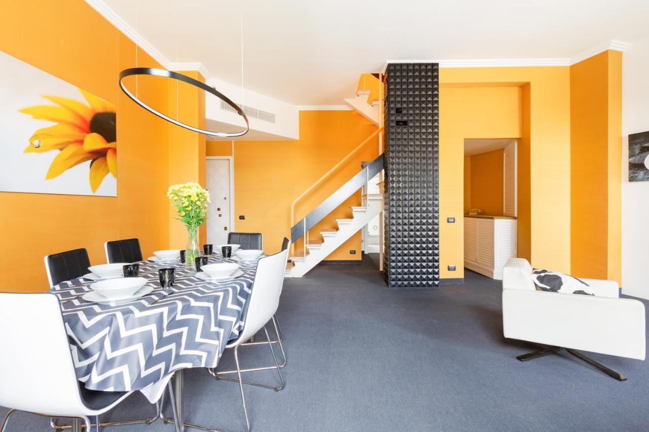 شقة Luxury Terrace Loft Brera Heart ميلان المظهر الخارجي الصورة